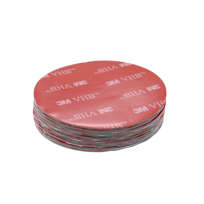 3M 20pcs Round red gray plastic double-sided tape