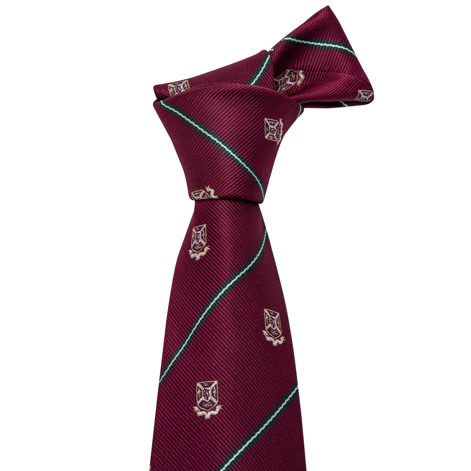 Men's Ties Silk Woven Necktie, Hanky, Cufflinks Set