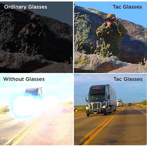 Military Style Sunglasses Tac Vision Sunglasses Glasses As Seen on TV
